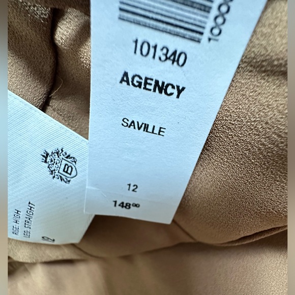 Babaton Agency High-waisted crepe pants - Picture 6 of 7